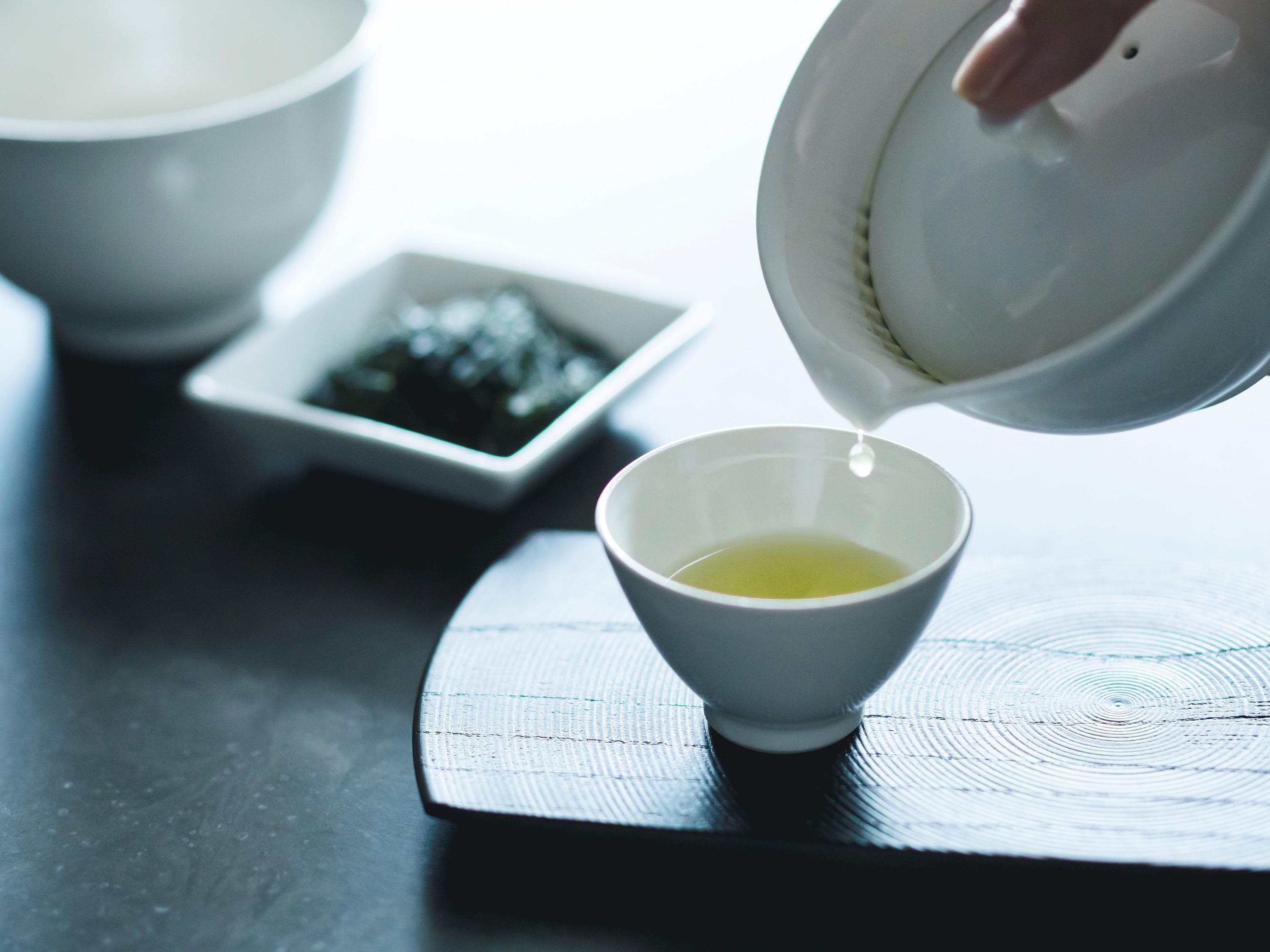The Thousand Киото Екстериор снимка A cup of Japanese green tea
